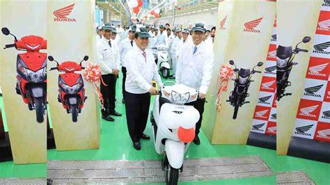 Honda 2wheelers India Inaugurates 4th Assembly Line At Its Karnataka