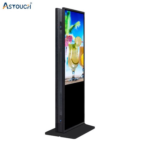 Capacitive Indoor Floor Standing Digital Signage Inch Rohs