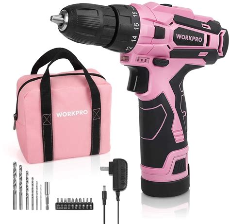 Workpro pink drill set - A Thrifty Mom