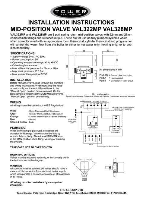 Drayton 3 Port Mid Position Valve Wiring Diagram Wiring Diagram