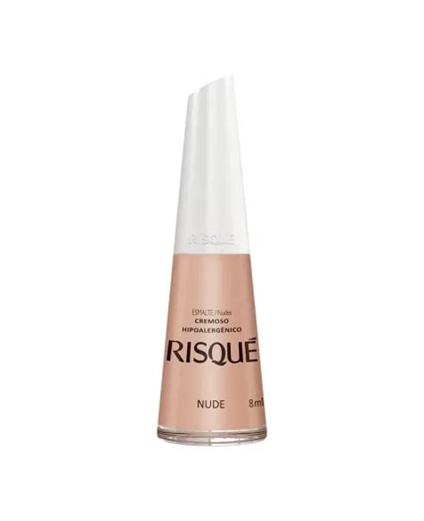 Esmalte Risqué Nude Cremoso Nude ml Caixa unidades NU