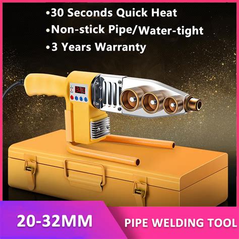 W PP PPR PB PE PP C Heater Hot Melter Anti Scalding Line Water Pipe Fusion Machine Welding