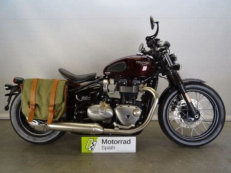 Triumph Triumph Bonneville Bobber Hd Km Seitent A Geeignet