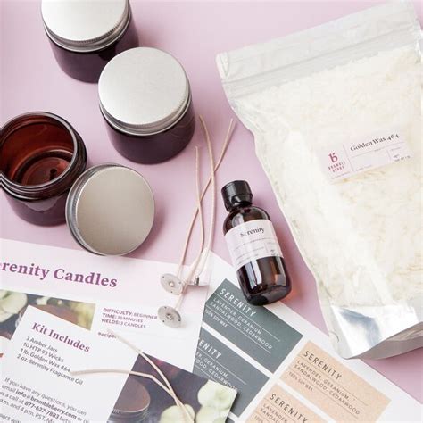 Serenity Candle Kit Bramble Berry