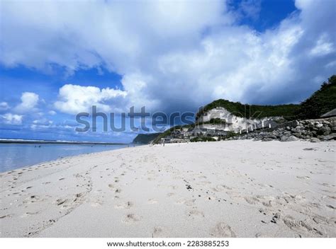 Pantai Melasti Beautiful Beach Located Bali Stock Photo 2283885253 ...