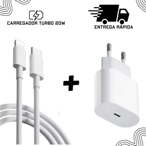 Tipos De Carregador Iphone - Kit Carregador de Iphone Turbo 20W 6 7 8 X Xr XsMax 11 12 13 14 Pro Max ...