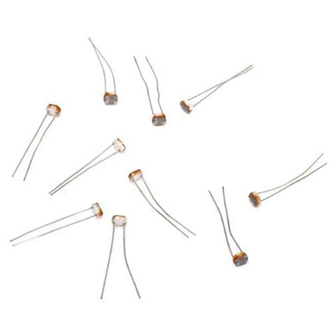 Zcyifa 10pcs Photoresistor GL5528 LDR Photo Resistors Light Dependent