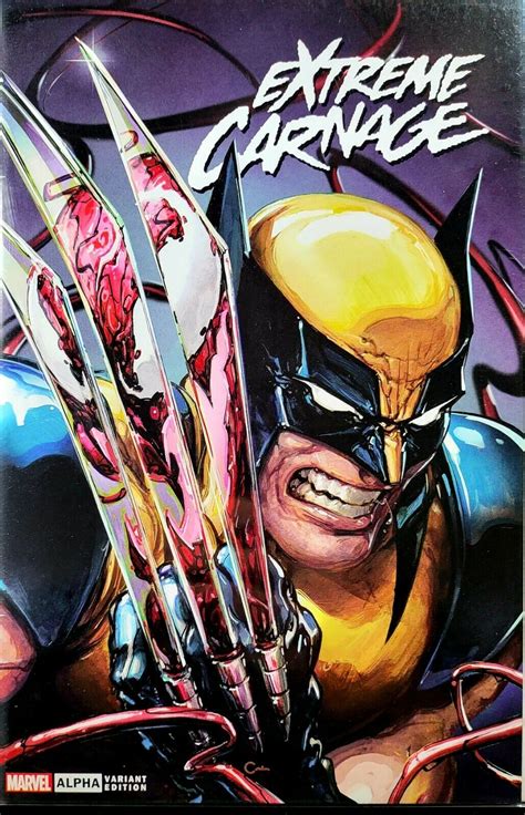 Extreme Carnage Alpha 1 Clayton Crain Trade Variant Wolverine Color