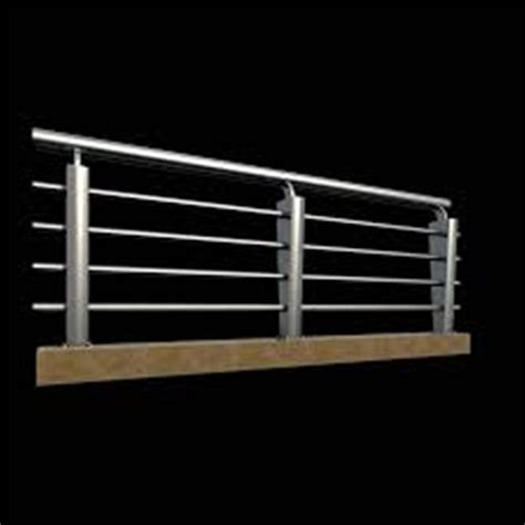 Factory Stainless Steel Railing Systems Square Post With Glass Clamp Or