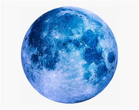 Blue Moon Logo Png - Blue Full Moon Png, Transparent Png - kindpng