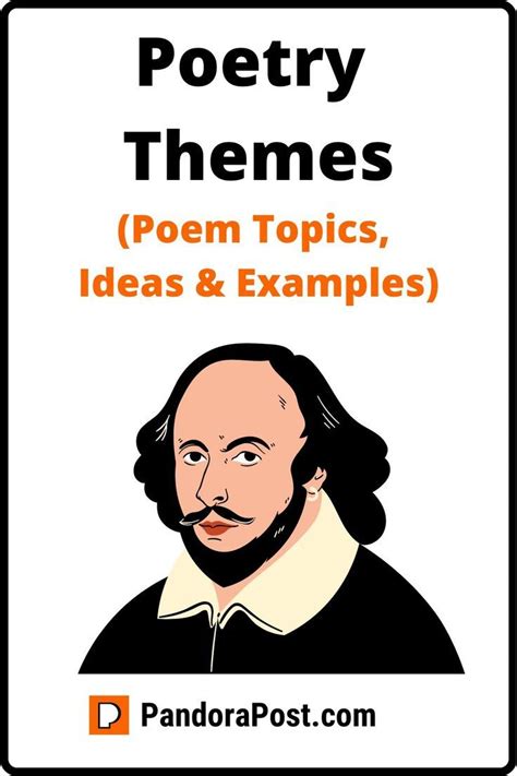 A huge list of common poetry themes poem theme topics ideas examples ...