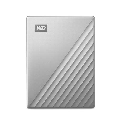 Wd 1tb My Passport Ultra Usb C Portable Hard Drive Pc And Mac Compatible Silver