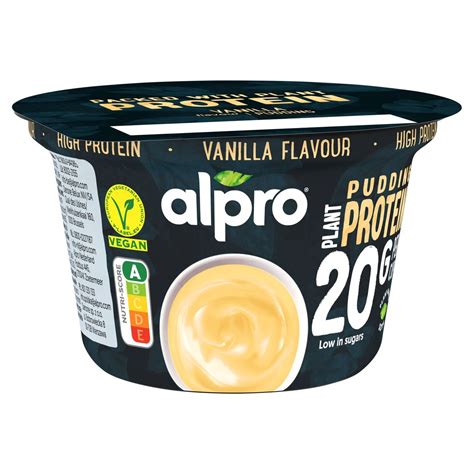 Alpro Pudding Protein Vanilla Flavour 200 G Carrefour Site