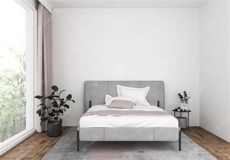 Blank Bedroom Wall