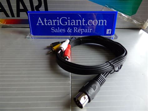 Atari Xl Xl Xe Xe Tv Av Video Cable