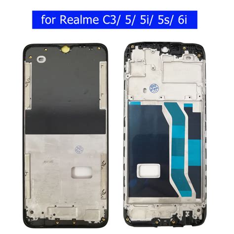 For Realme C I S I Middle Frame Plate Housing Bezel Faceplate