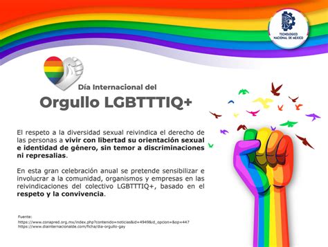 Día internacional del orgullo gay Instituto Tecnológico de Bahía de