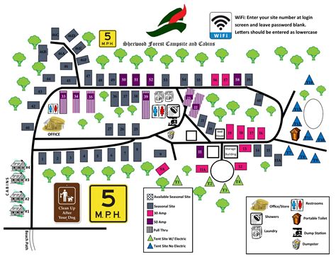map of sherwood