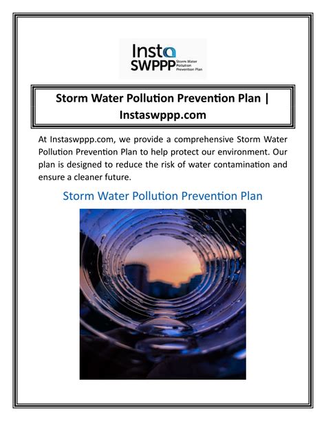 PPT Storm Water Pollution Prevention Plan Instaswppp PowerPoint