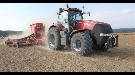 Setí 2022 S Case Ih Magnum 370 CVX Vaderstad Rapid A 800S YouTube