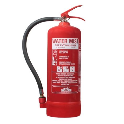 Ltr Water Mist Fire Extinguisher E Series A And F