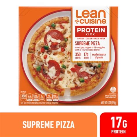 Lean Cuisine Supreme Frozen Pizza Net Wt 6 Oz Harris Teeter