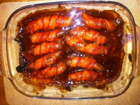 Lekker Resepte Vir Die Jongergeslag Sticky Bacon Wrapped Sausages