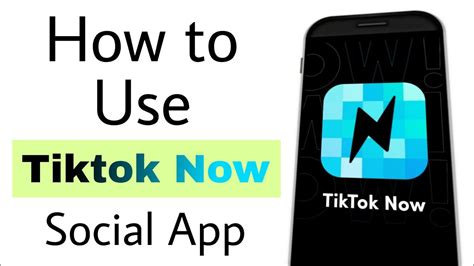 How To Use Tiktok Now App Tiktok New Social App Bereal Clone Youtube