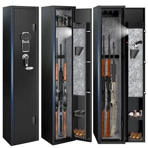 2-3 Safe, safes for Home Rifle and Pistols, Gun Safe for Guns with Quick Access, Gun Safes for ...