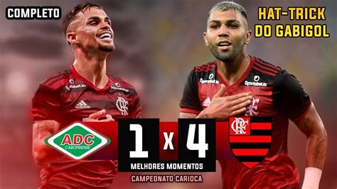 Cabofriense 1 X 4 Flamengo HAT TRICK DO GABIGOL Melhores Momentos