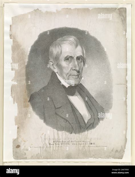 William Henry Harrison 1773 1841 9th Hi Res Stock Photography And