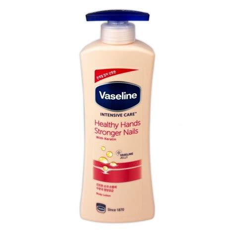 Unilever Vaseline Healthy Hands And Stronger Nail Lotion 350ml Durian