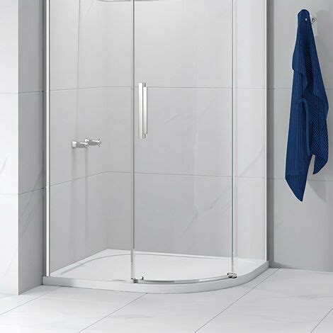 Merlyn Mstone Offset Quadrant Shower Tray Mm X Mm Right Handed