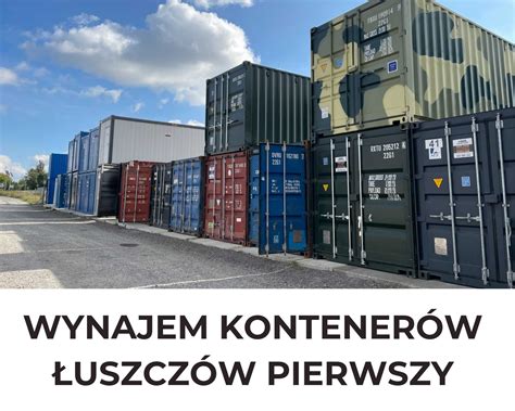 WYNAJEM Kontener morski oceaniczny magazynowy garaż sejf magazyn