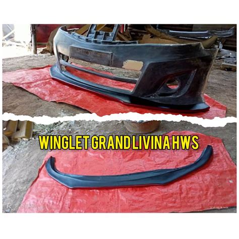 Front Lips Bumper Grand Livina Hws Lazada Indonesia