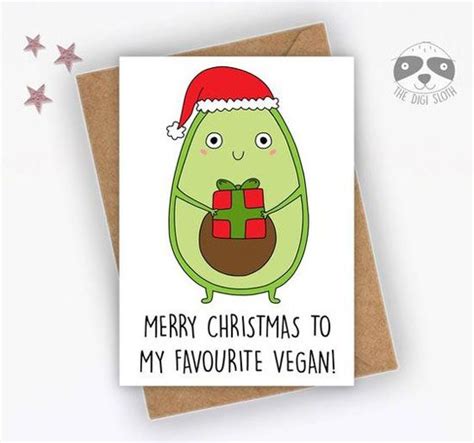 17 Vegan Christmas Cards Wishing You A Very Vegan Christmas Artofit