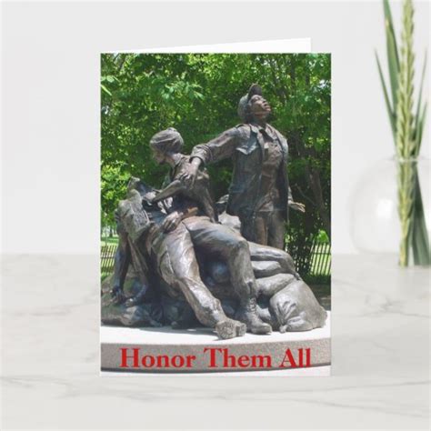 Vietnam Nurses Memorial Card | Zazzle.com