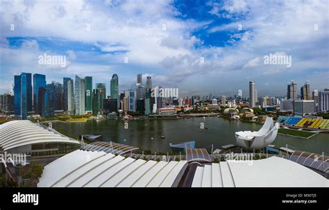 Singapore city skyline Stock Photo - Alamy