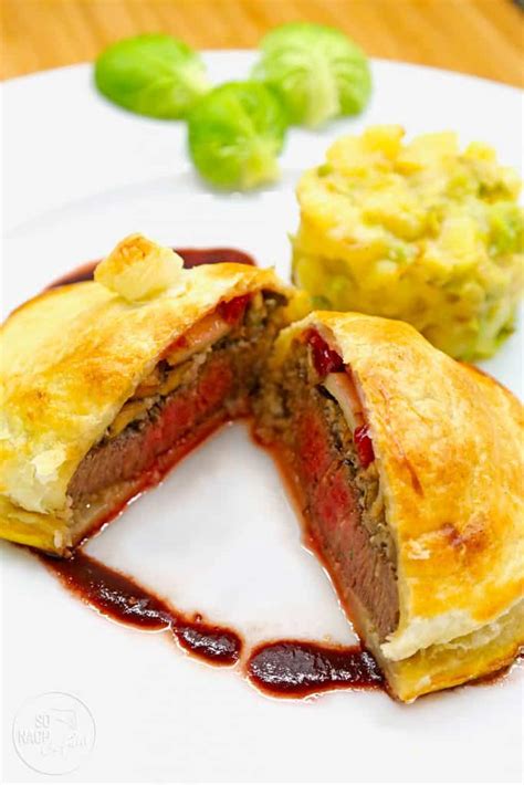 Rinderfilet Im Bl Tterteig Beef Wellington So Nach Gef Hl