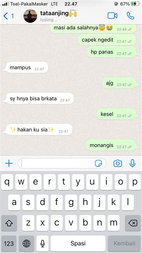 Pin Oleh Fauzi Kushendro Di Ss An Chat Teks Romantis Kata Kata