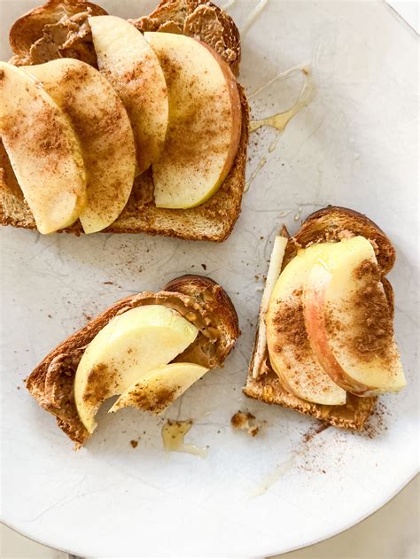 Peanut Butter Apple Toast Urban Apron