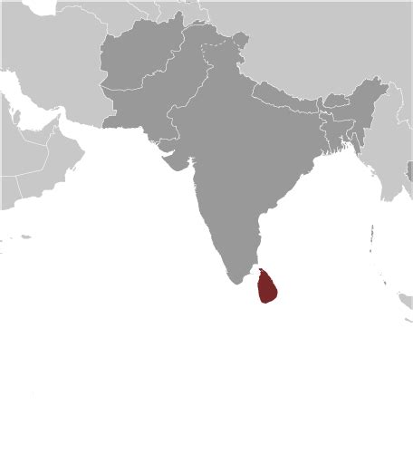 Sri Lanka in South Asia | Maps | Sri Lanka | Asia in Global-Geography