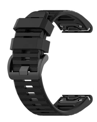 Pasek Silikonowy 26mm Do Garmin Fenix 3HR 5X 6X 7X Epix Pro 2 Gen