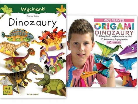 Dinozaury Origami Modeli Wycinanki Dinozaury