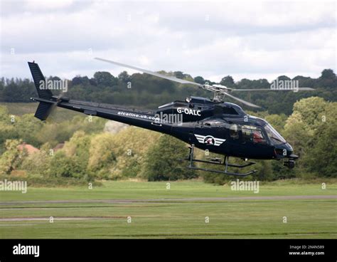 An Aérospatiale AS 355F2 Ecureuil 2 helicopter of Alcaline Transport