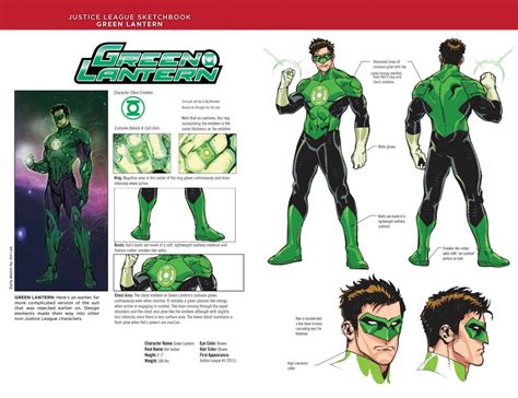 Justice League Sketchbook Green Lantern Dc