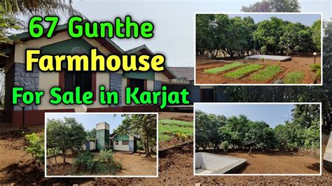 67 Gunthe Ready Farmhouse For Sale In Karjat With Swimming Pool