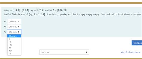 Solved Let v1=[1,3,2],[2,8,7],v3=[1,7,9], and let | Chegg.com