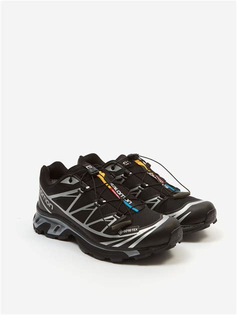 Salomon Xt Gtx Black Black Ftw Silver In Solomons Shoes