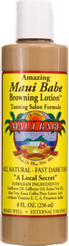 Maui Babe Browning Lotion Tanning Salon Formula Maui Babe Browning Lotion Indoor Tanning